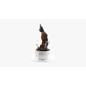 3D model Coffee Splash